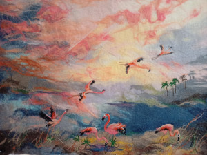 Flamingo Dawn